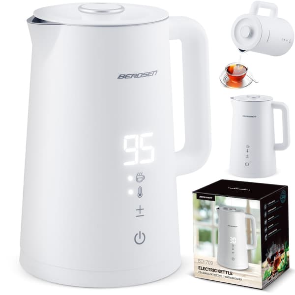 Vattenkokare 1,7l Berdsen BD-709 vit