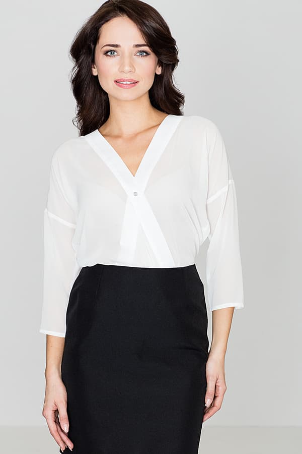 Bluse K138 Ecru XL