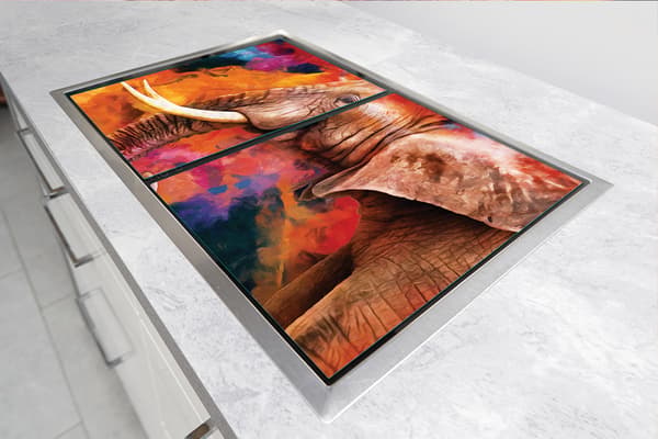 LASINEN SUOJALEVY LIEDELLE 90x52 ELEPHANT