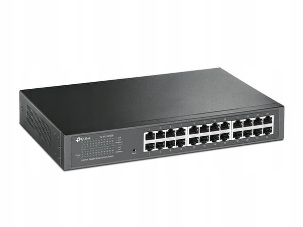 TP-LINK TL-SG1024DE-switch Easy Smart, 24 gigaportar