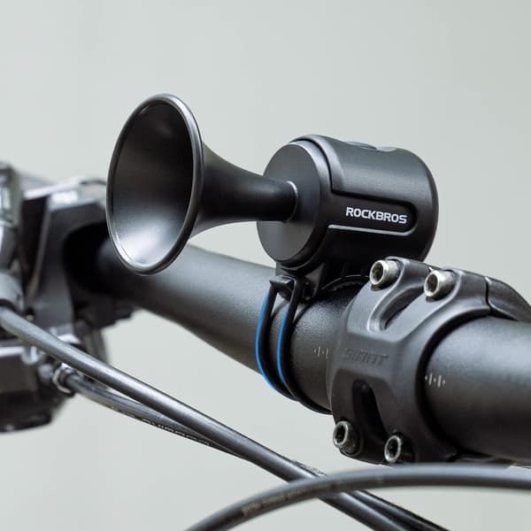 Elektronisk cykelringklocka 120 dB - svart