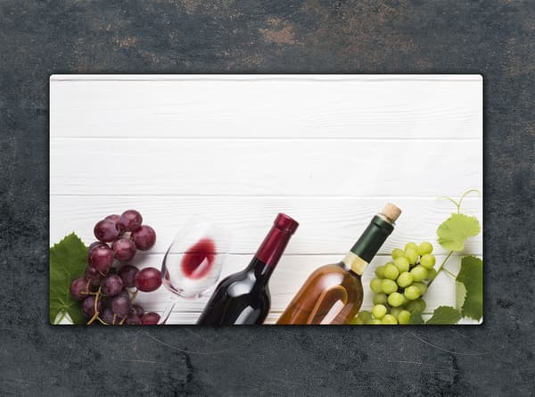 SKÄRBRÄDA I GLAS 52x30 VIN