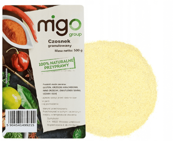 Granulerad vitlök (500g) - MIGOgroup