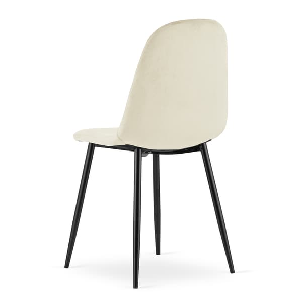 ASTI stol - beige velour x 2