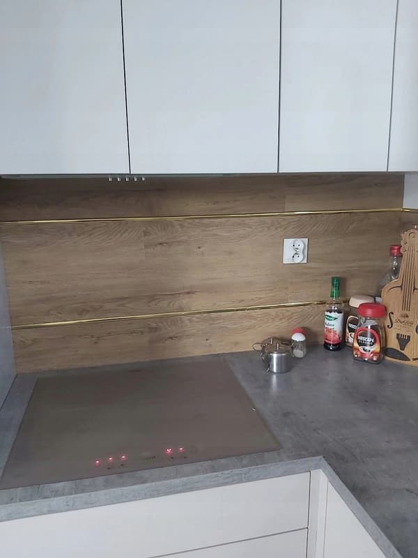 Dekorativ list guld elastisk 20/21 mm 2,1/2 cm x 5 meter