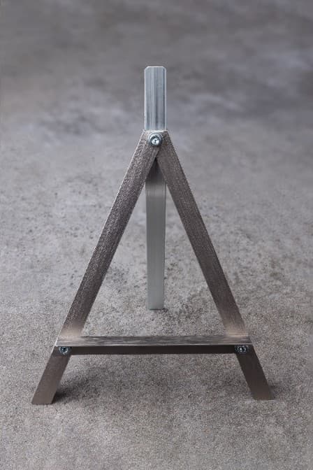 Space Plate Stand - 20×20 cm (sølv)