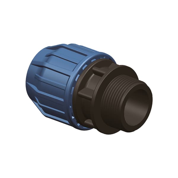 PP 75x2" urosliitin PE-vesiputkille