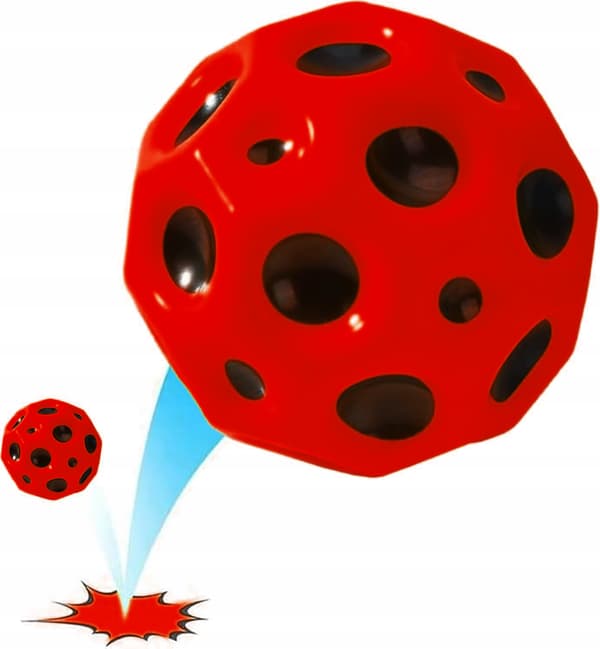 Galaxboll springende meteor rumkugle 7 cm