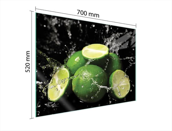 LASINEN SUOJALEVY LIEDELLE 70x52 LIME