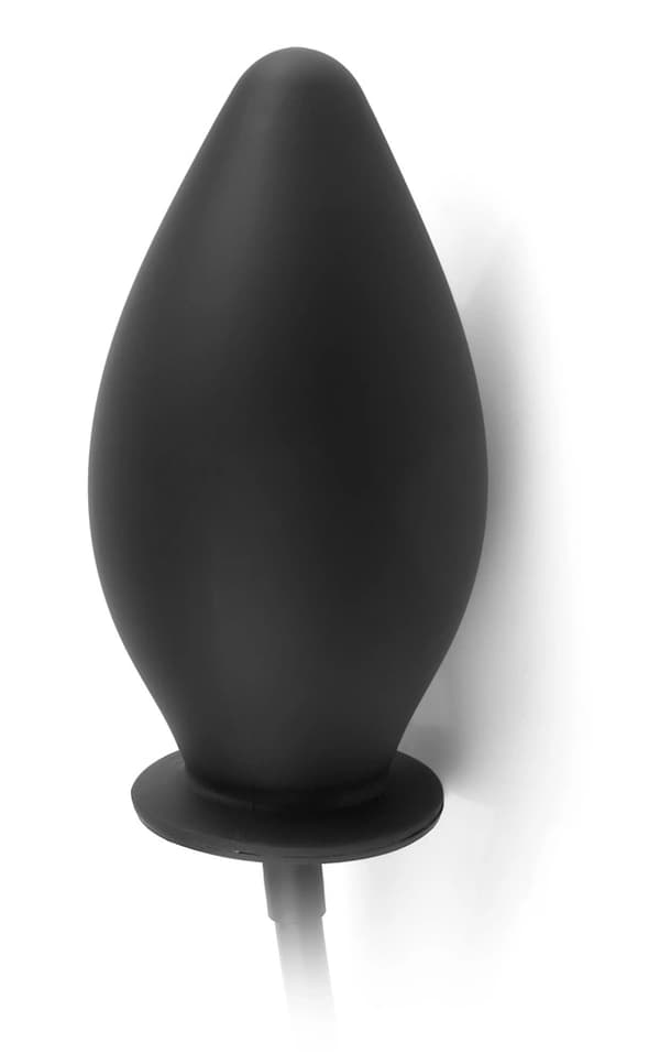 Anal Fantasy Silikone Analplug Oppustelig Sort