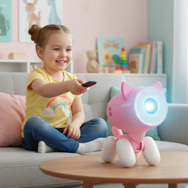Kiano Alpha Barnprojektor Rosa