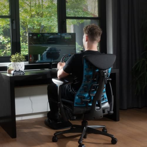 Logitech G920/G29 Driving Force rat og pedaler, til PC, PS5, PS4, sort