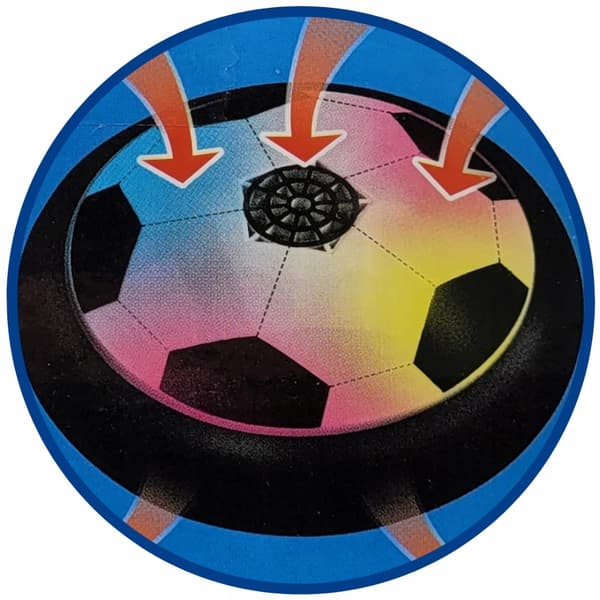 LUFTBOLD FLYVENDE FODBOLD Hoverbold LED-DIODER PUDE LYSER