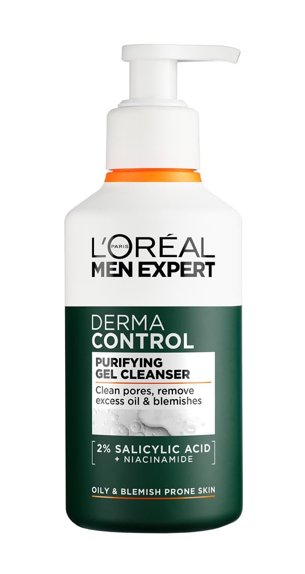 L'ORÉAL Men Expert Derma Control Rensende Ansigtsvaskegel 260 ml