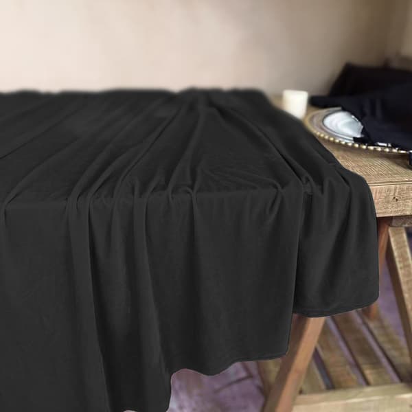 Mat Velour Sort Borddug 230x230cm
