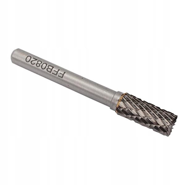 Cylindrisk wolframrasp ¤12x25x66/6mm A