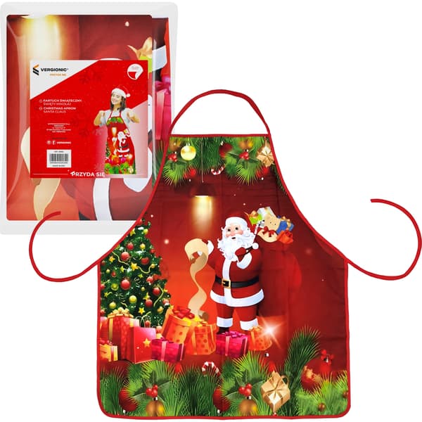 Vergionic jultomtenförkläde kökspresent jul