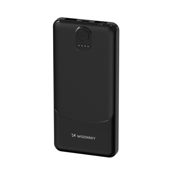 Powerbank Wpower WPBBK-2 10000mAh USB-A USB-C - sort