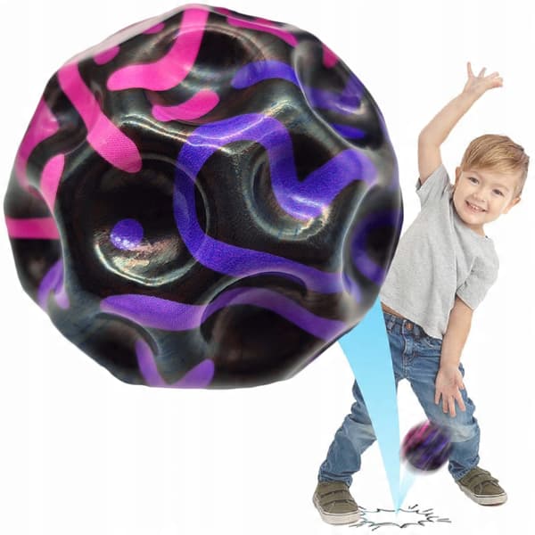 Galaxboll hoppeende meteorrumdbol 6,5 cm