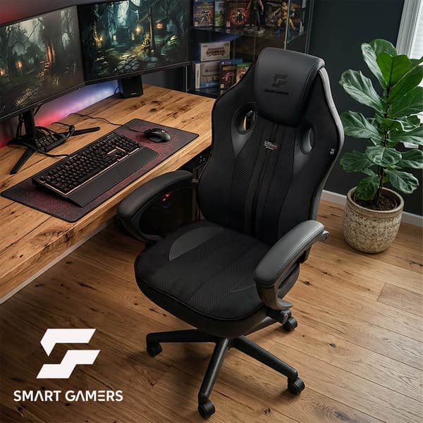 Master Sofotel snurrstol för spel, bucket gamerstol