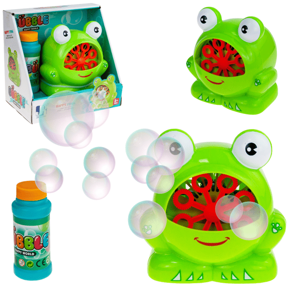 TG57809 FROG BUBBLE MASKIN TVÅLBUBBLOR + VÄTSKA
