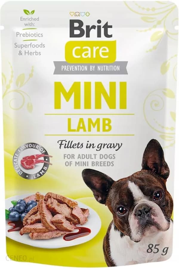 BRIT Care Mini Lamm - våtfoder för hundar - 24x85g