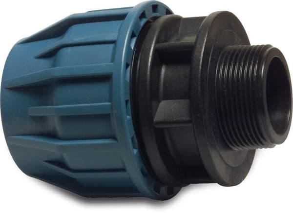 Jason PP-adapter 25 mm x 1" M