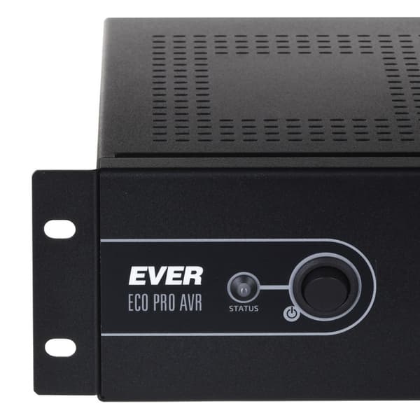 Ever ECO Pro 1200 AVR UPS, 1,2 kVA, sort