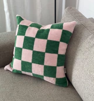 Pude Chess Pink Grøn