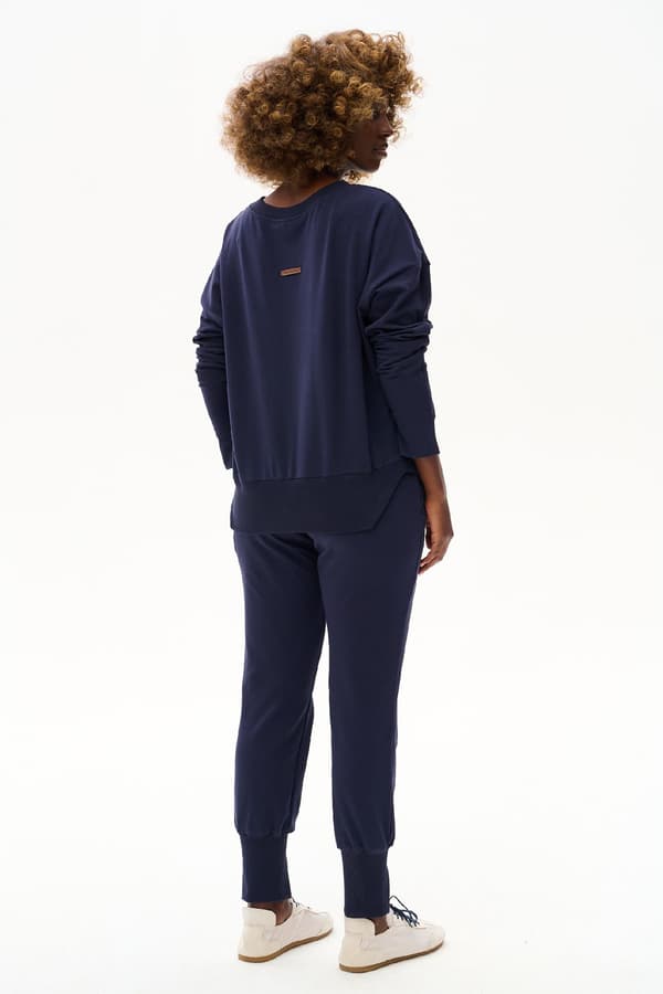 Dam Resal mörkblå sweatshirt 40/42