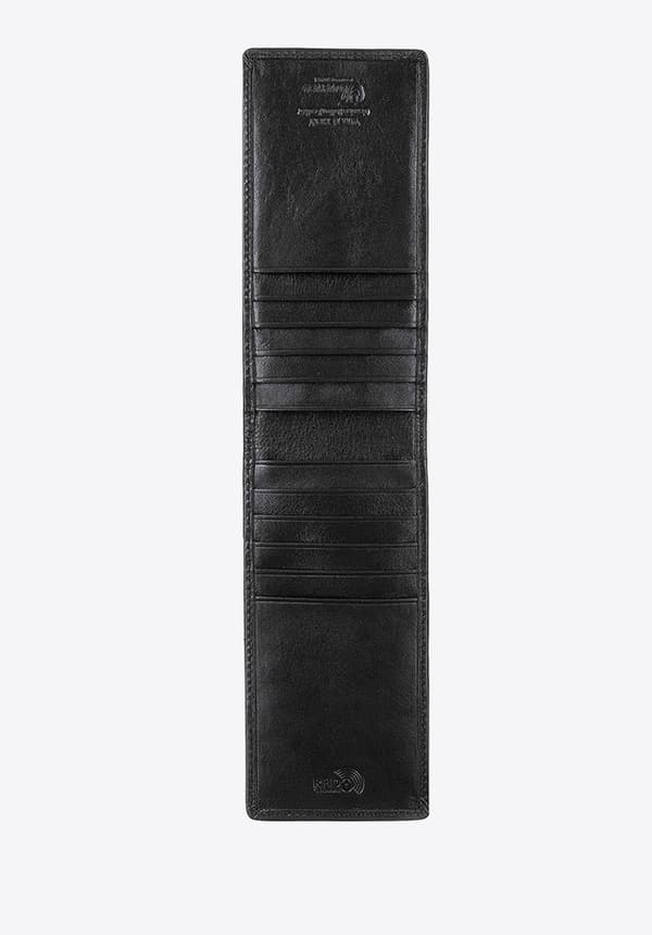 Wittchen Herrekortholder i ægte læder, sort, sort, ægte læder