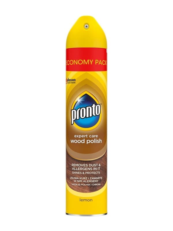 PRONTO Expert Care Möbelspray för Trä Citron 300 ml