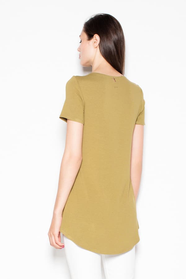 Blus VT085 Olivgrön M