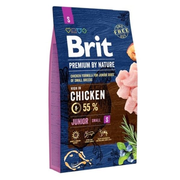 Brit Premium By Nature torrfoder för hundar 8 kg lamm