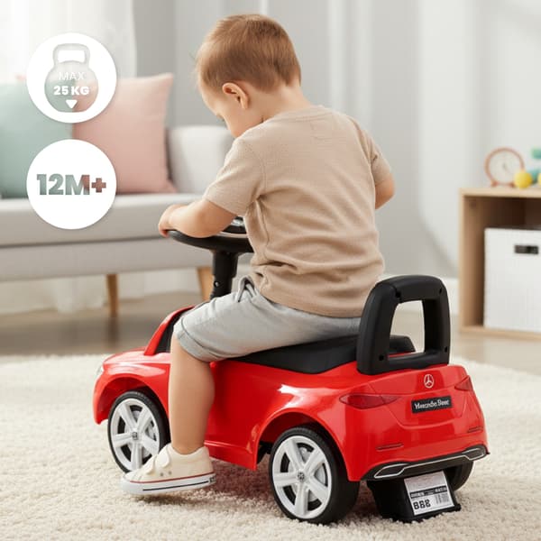 Mercedes C-sarjan punainen Sun-kävelytuoli