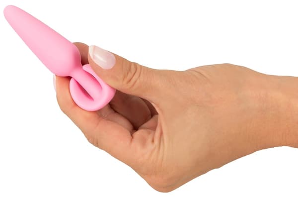 Cuties Silikone Konisk Analplug Pink