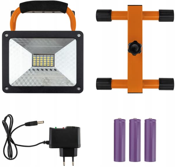 Vergionic halogen arbejdslampe bærbar projektør 50W 14 x 18 cm