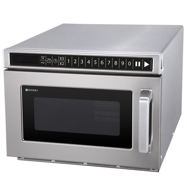 Professionel mikrobølgeovn 100 programmer USB 3000 W kapacitet 18L