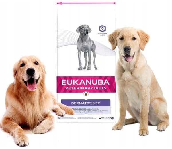 EUKANUBA Dermatosis Formula tørfoder til hunde til fødevareoverfølsomhed 12 kg