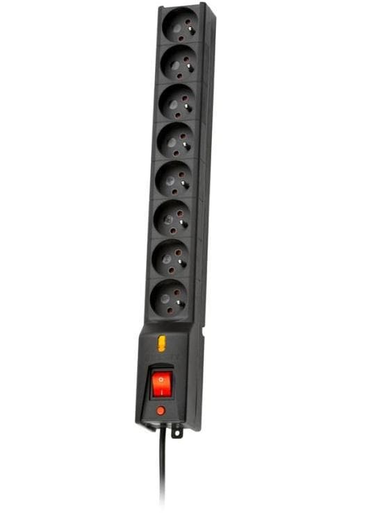 Lestar LXA 816 3m sort strømskinne