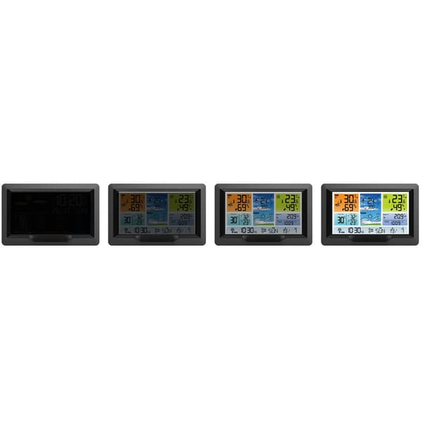 BD-905 grafitväderstation med display