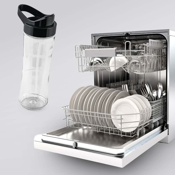 Mixerflaskbehållare 600 ml + kylinsats BD-755 Berdsen