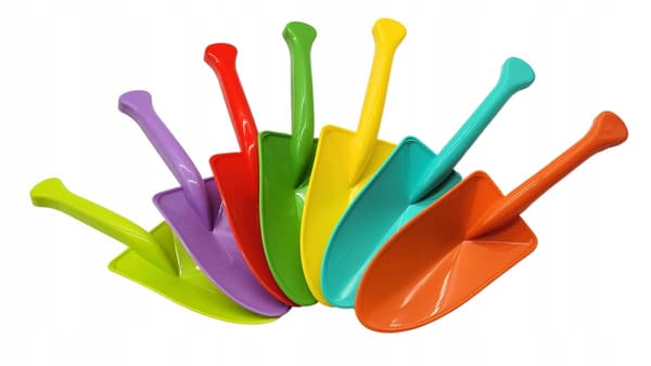 SANDSKOPPA 25 cm MASSIV SPADE stark plast