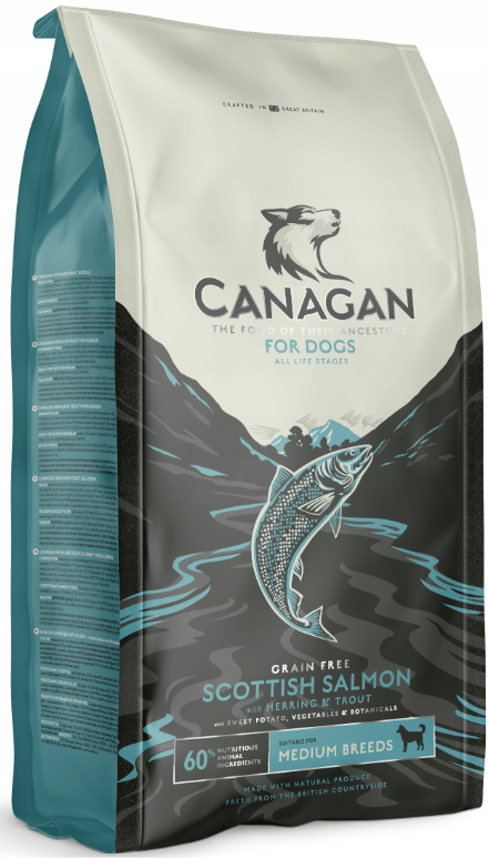 Canagan skotsk lax torrfoder för hundar 6 kg