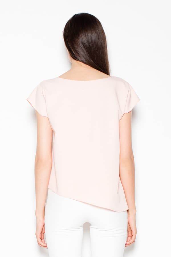VT008 rosa bluse str. XL