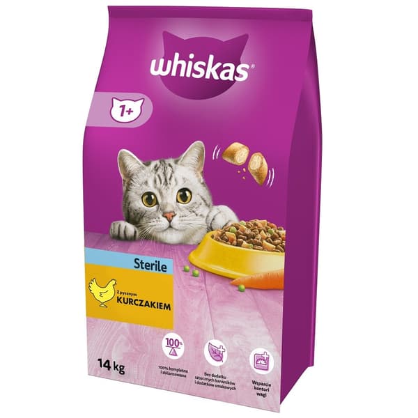 WHISKAS Steril 14 kg
