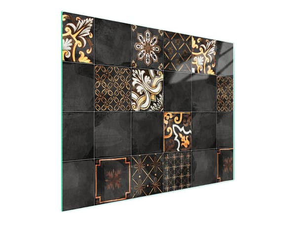 GLAS SKÄRBRÄDA 52x30 MOSAIK