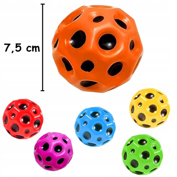 Galaxboll hoppende meteor rumkugle papir