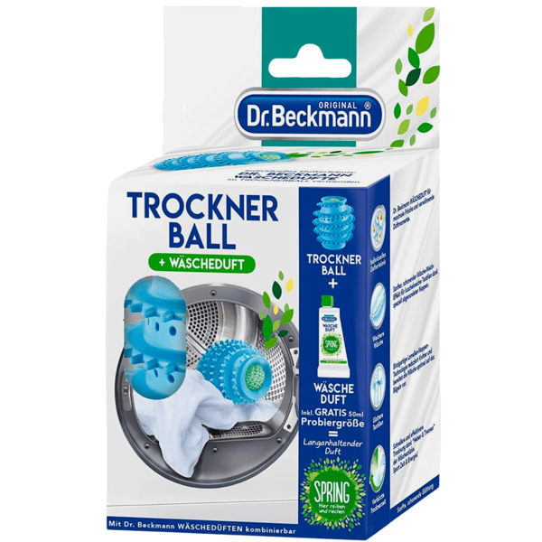 Dr. Beckmann Set med torkboll + parfym vårdoft 50ml