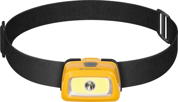 Defender FL-03 taskulamppu, LED + COB, 3 tilaa, otsalamppu